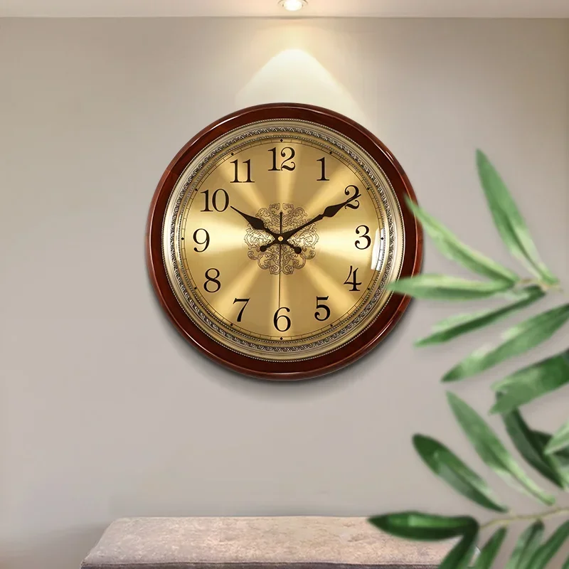 Luxury Wood Wall Clock Metal R - مراجعة Luxury Lifestyle Gifts وسعره