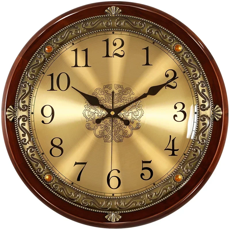 Luxury Wood Wall Clock Metal R - مراجعة Luxury Lifestyle Gifts وسعره