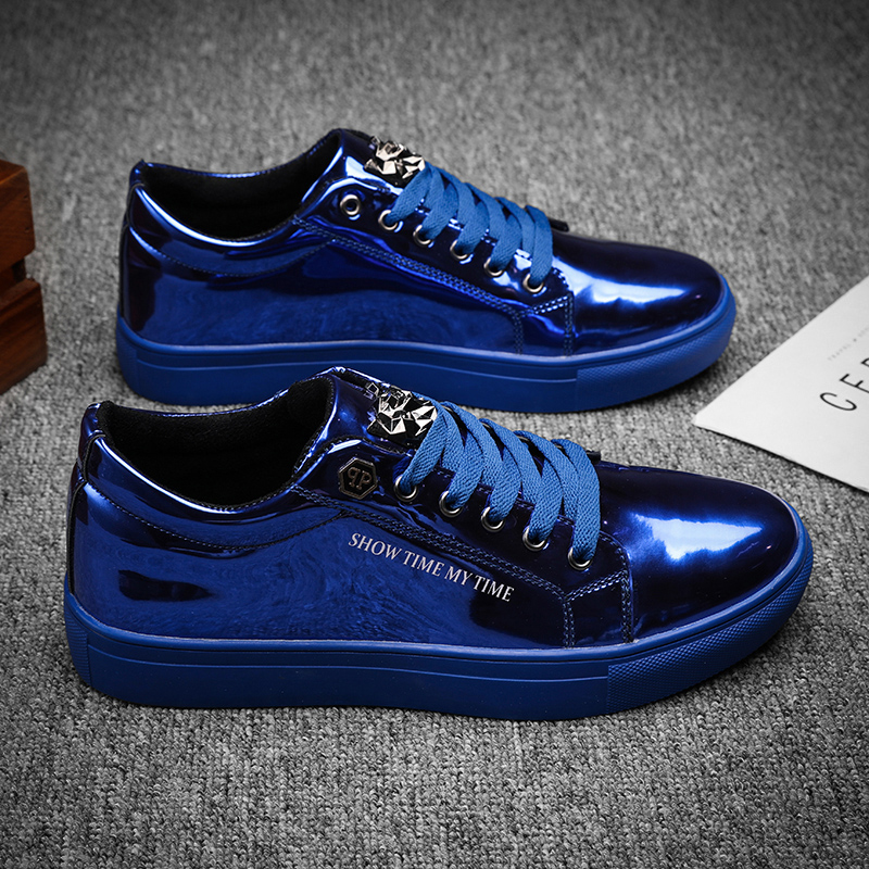 Luxury Men Casual Sneakers Blu - مراجعة Luxury Lifestyle Us وسعره