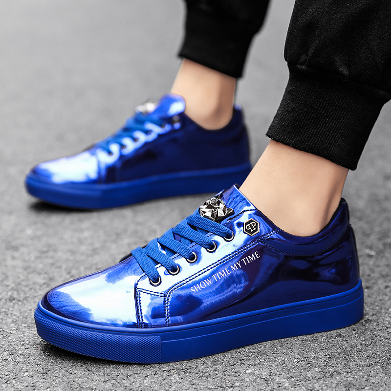 Luxury Men Casual Sneakers Blu - مراجعة Luxury Lifestyle Us وسعره